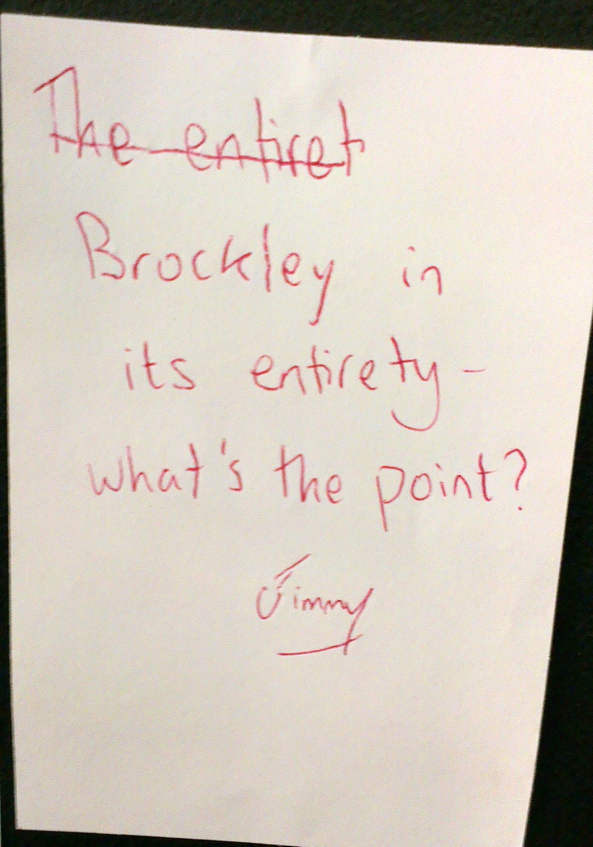 Demolition of the day:&nbsp;Brockley